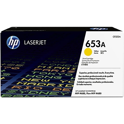 HP 653A Yellow Original LaserJet Toner Cartridge