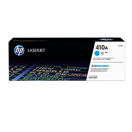 HP 410A Cyan Original LaserJet Toner Cartridge (CF411A)