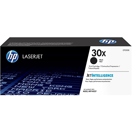 HP 30X High Capacity Black Original LaserJet Toner Cartridge (CF230X)