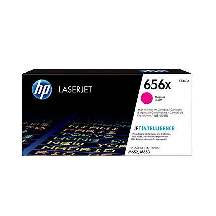 HP 656X High Yield Magenta Original LaserJet Toner Catridge (CF463X)