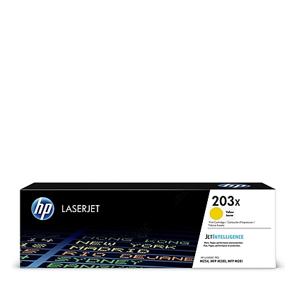 HP 203X Original Yellow LaserJet Toner Cartridge