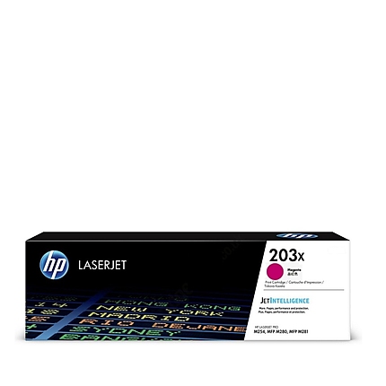 HP 203X Original Magenta LaserJet Toner Cartridge