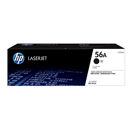 HP 56A Black LaserJet Toner Cartridge