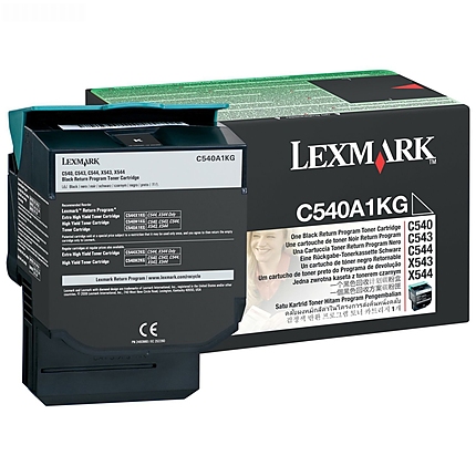 Lexmark C540A1KG C54x, X54x Black Return Programme 1K Toner Cartridge