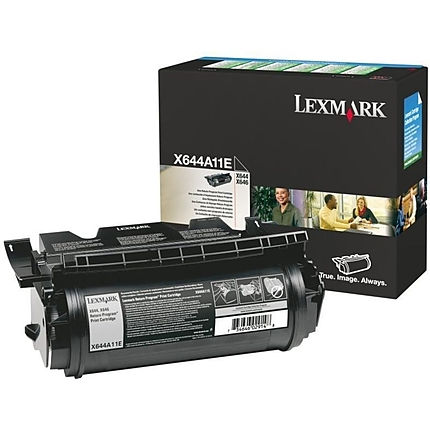 Lexmark X644A11E X644, 646 Return Programme 10K Print Cartridge