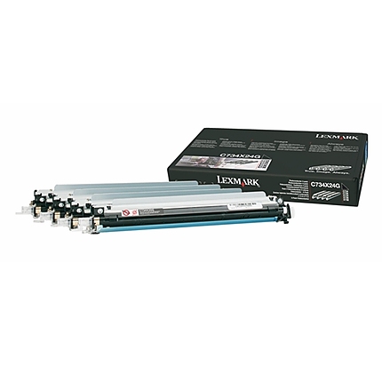 Lexmark C734X24G C/X73x, 74x 4-Pack 20K Photoconductor Kit