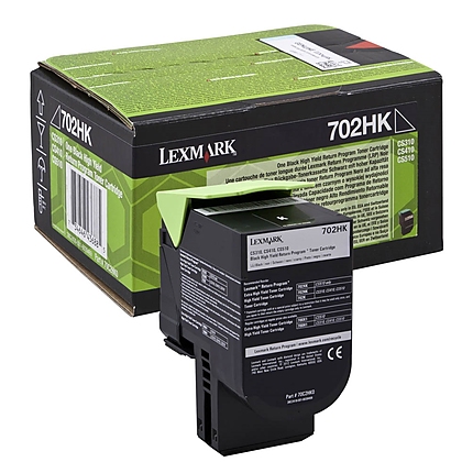 Lexmark 70C2HK0 CS310, CS/CX410, 510 Black Return Programme 4K Toner Cartridge