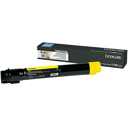 Lexmark C950X2YG C950 Yellow 22K Toner Cartridge