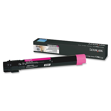 Lexmark X950X2MG X950/952/954 Magenta 22K Toner Cartridge