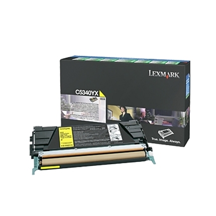 Lexmark C5340YX C534 Yellow Return Programme 7K Toner Cartridge