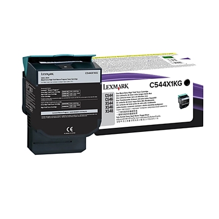 Lexmark C544X1KG C54x, X54x Black Return Programme 6K Toner Cartridge