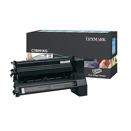 Lexmark C780H1KG C780, C/X782, 782XL Black Return Programme 10K Print Cartridge