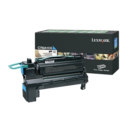 Lexmark C792A1CG C/X792 Cyan Return Programme 6K Print Cartridge