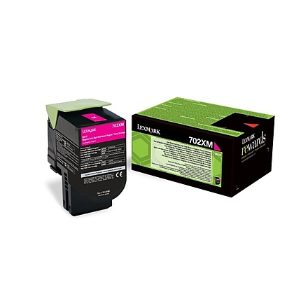 Lexmark 70C2XM0 CS/CX510 Magenta Return Programme 4K Toner Cartridge