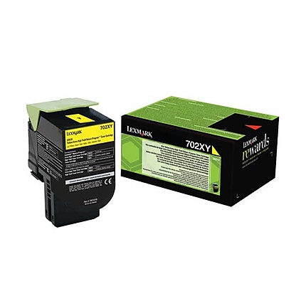 Lexmark 70C2XY0 CS/CX510 Yellow Return Programme 4K Toner Cartridge