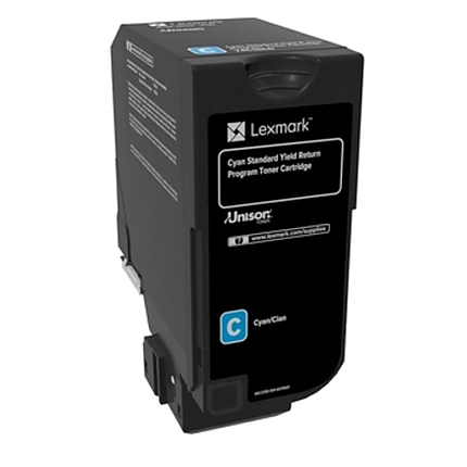 Lexmark 74C2SC0 CS720, CS/CX725 Cyan Return Programme 7K Toner Cartridge