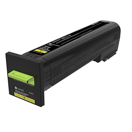 Lexmark 72K2XY0 CS/CX820, CX825, 860 Yellow Return Programme 22K Toner Cartridge