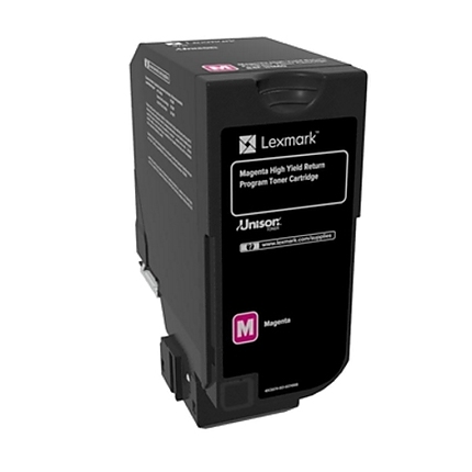 Lexmark 84C2HM0 CX725 Magenta Return Programme 16K Toner Cartridge