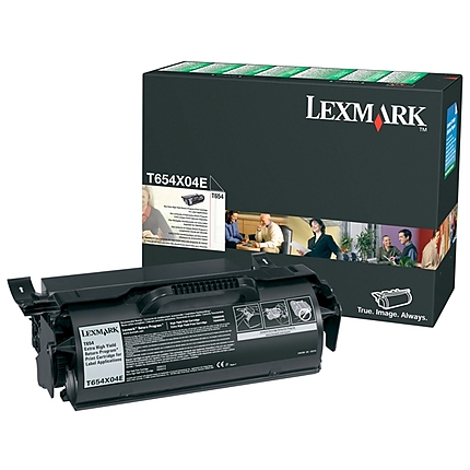 Lexmark T654X04E T/X654, 656, X658 Return Programme 36K Label Application Print Cartridge