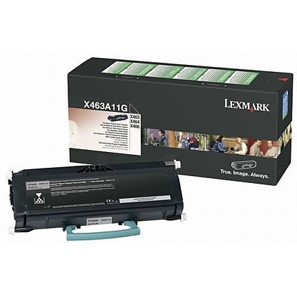 Lexmark X463A11G X463, 464, 466 Return Programme 3.5K Toner Cartridge