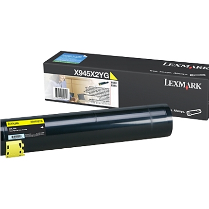 Lexmark X945X2YG X940, 945 Yellow 22K Toner Cartridge