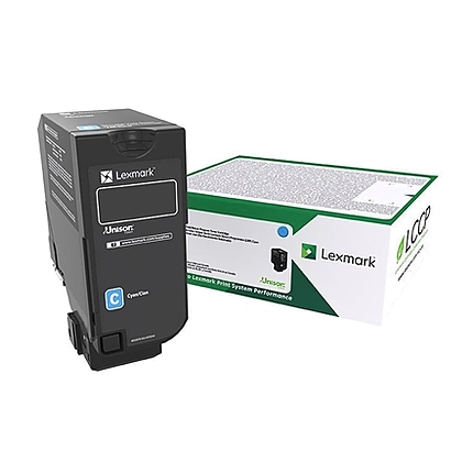 Lexmark 73B20C0 CS/CX827 Cyan Return Programme 15K Toner Cartridge