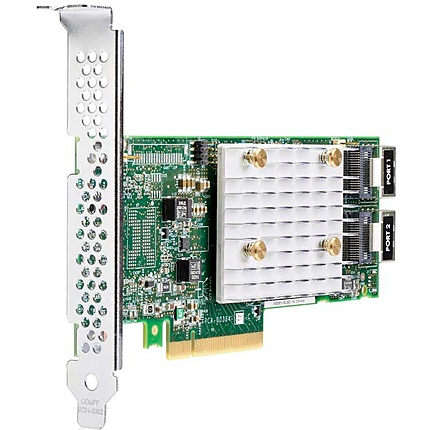 HPE Smart Array E208i-p SR Gen10 (8 Internal Lanes/No Cache) 12G SAS PCIe Plug-in Controller