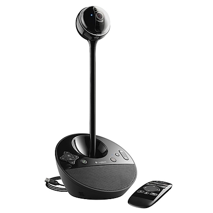 Logitech BCC950 AIO ConferenceCam, Full HD, Up To 4 Seats, Remote Control, Black