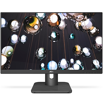 AOC 24E1Q, 23.8" WLED IPS, 1920x1080@60Hz, 5ms GtG, 250cd/m2, 1000:1, DCR 20m:1, FlickerFree, Low Blue Light, 2Wx2, Tilt, D-SUB, HDMI, DP