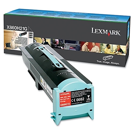 Lexmark X860H21G XS860, 862, 864 Black 35K Toner Cartridge