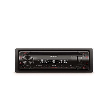 Sony CDX-G1300U In-car Media receiver with USB & Dash CD, Red illumination