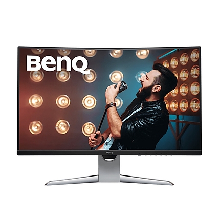 BenQ EX3203R, 31,5" VA, 144Hz, 4ms, QHD 2560x1440, Curved LED 1800R, FreeSync2, 90% DCI-P3, Display HDR 400, Eye-Care, Flicker-free, LBL, B.I.+, 3000:1, 20M:1 DCR, 400 cd/m2, 8bit, HDMI x2, DP, USB Type-C, USB 3.1, Height Adj., Tilt, Gray