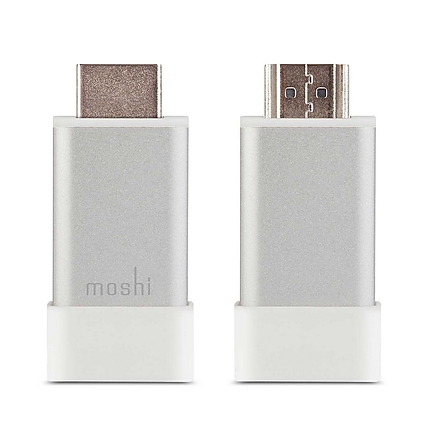 Moshi HDMI to VGA Adapter, with Audio jack, Silver