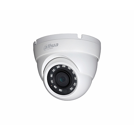 Kамера Dahua HAC-HDW1230MP-0360B, 2MP, Eyeball, HDCVI, 1080p, 3,6мм, ден/нощ 30м.,IP67, DC12V