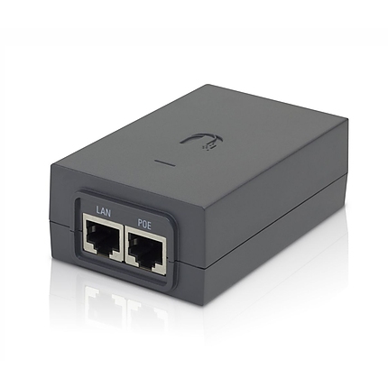 PoE Инжектор, Ubiquiti, POE-24-24W-G, 24VDC, Gbit, 24W