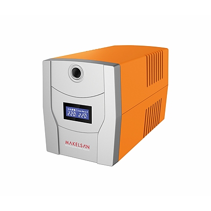 UPS Makelsan 1500VA/ 900W Lion X ТЗИ, 2 x 12V 9Ah, LED, USB