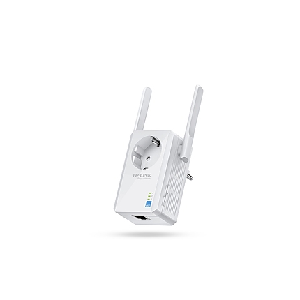 Удължител на обхват TP-LINK TL-WA860RE, N300, AC Passthrough, 1x10/100M, 2 външни антени