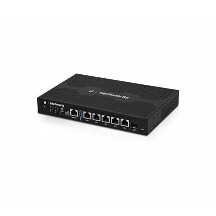 Рутер Ubiquiti ER-6P, 5-port 10/100/1000M, 1xSFP, 3,4 million pps