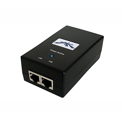 PoE Инжектор, Ubiquiti, POE-48-24W, 48VDC, 24W