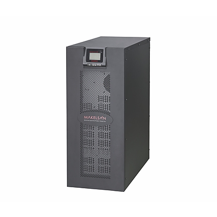 UPS Makelsan 10kVA/ 7kW Powerpack DSP, Online ТЗИ, 1/1ph, 20x7Ah