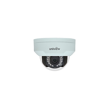 Камера UNV IPC322E-IR-F60-IN, 2MP, вандалоустойчива, фиксирана куполна, PoE