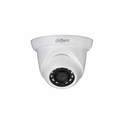 Камера Dahua IPC-HDW1230S-0360B, 2MP, Eyebal, IP, 1080p, 3,6мм, ден/нощ 30м.,IP67, IK10, PoE