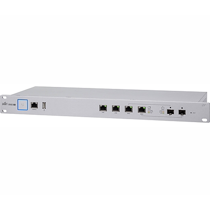 Защитна стена Ubiquiti USG-PRO-4, UnFi, 2xGE RJ45 порта, 2xGE RJ45/SFP порта, Rackmount