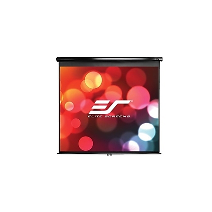 Elite Screen M113UWS1 Manual, 113" (1:1), 203.2 x 203.2 cm, Black