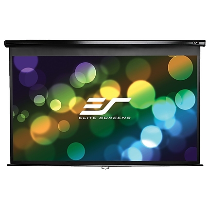 Elite Screen M106UWH Manual, 106" (16:9), 234.7 x 132.1 cm, Black