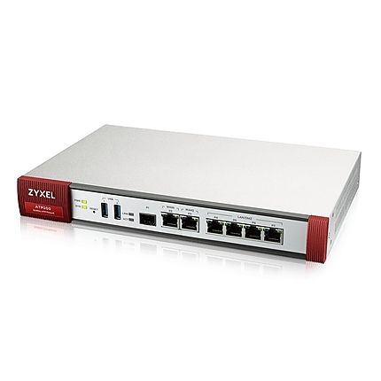 ZyXEL ATP 10/100/1000, 2*WAN, 4*LAN/DMZ ports, 1*SFP, 2*USB with 1 Yr Bundle