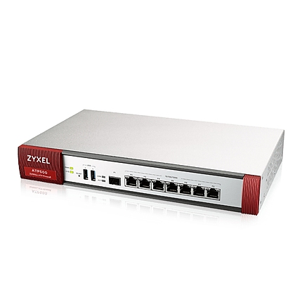 ZyXEL ATP 7 Gigabit user-definable ports, 1*SFP, 2* USB with 1 Yr Bundle