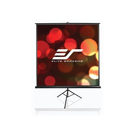 Elite Screen T71UWS1 Tripod, 71" (1:1), 127.0 x 127.0 cm, Black