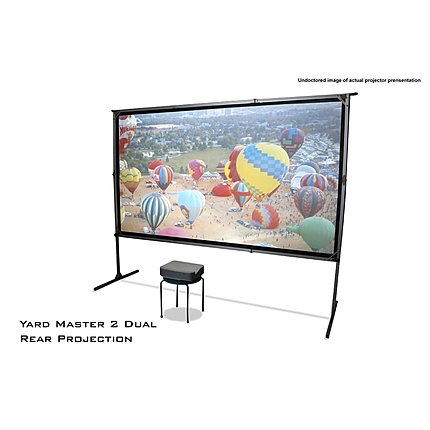 Elite Screen OMS100H2-DUAL, 100" (16:9), 221.5 x 124.5 cm