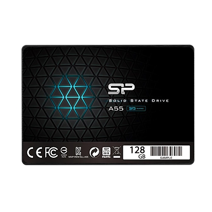 Solid State Drive (SSD) SILICON POWER A55, 2.5", 128 GB, SATA3